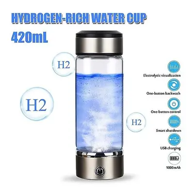 Antioxidants Healthy Hydrogens-rich Water Bottle Titanium Lonizer Maker Generator