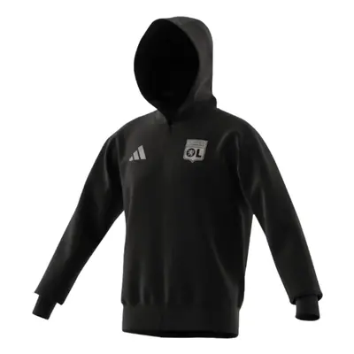 (XL) Olympique Lyon Anthem Jacket (Black)