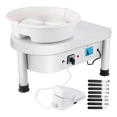 Vevor TYLPJCXJTTSJXPTJ1V1 280W & cm Electric Pottery Wheel Ceramic Machine Work Clay Art Craft D