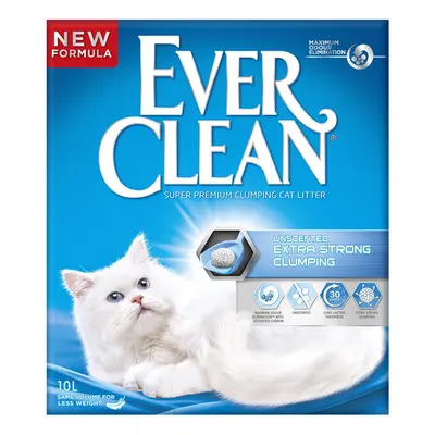 Ever Clean Extra Strong Clumping Cat Litter Litre, Unscented