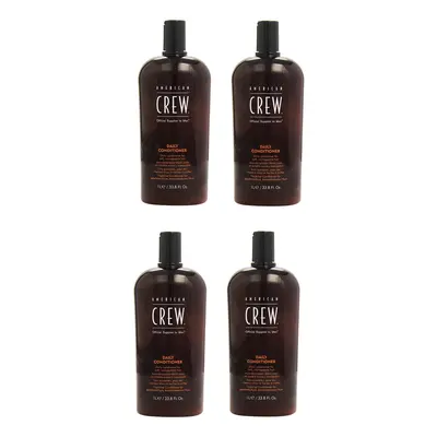 American Crew Daily Moisturizing conditioner Litre x4