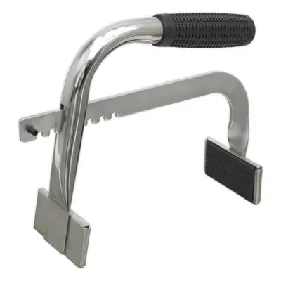 Vehicle Battery Carrier - Tubular Steel Handle - Comfort Grip - Fully Adjustable