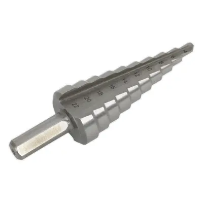 HSS M2 Double Flute Step Drill Bit - 4mm to 22mm - Precision Hole Drilling Bit