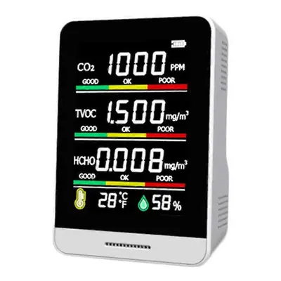 Transducer Air Quality Monitor Protable Co2 Detector Air Gas Detector Digital