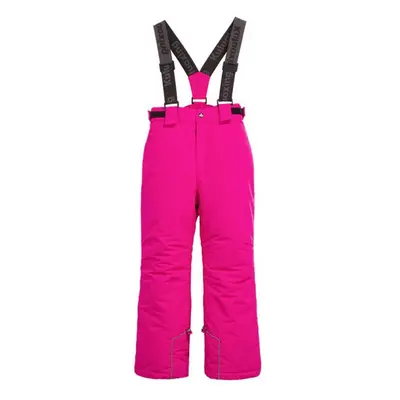 (pink, 6) Winter Kids Ski Pants Thicken Outdoor Sports Pants Windproof Waterproof Warm Children 