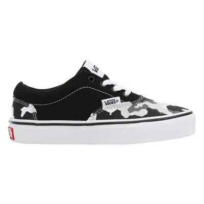 (3 UK, Black/Camo) Vans Kids Juniors Doheny Canvas Low Top Casual Trainers Shoes