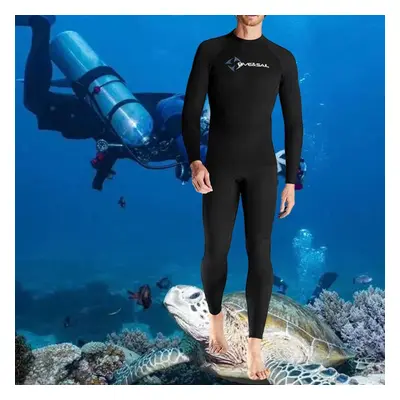 (XL) Mens Wetsuits 1.5mm Neoprene Keep Warm Boating Cold Water Sports Diving Suit