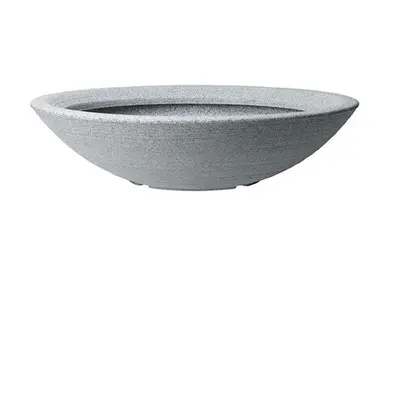 Stewarts Garden 60cm Varese Low Bowl Alpine Grey (4110077)