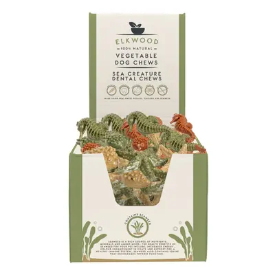 Dog Treats, Healthy Natural Dental Chews - Seaweed, Chicken & Sweet Potato