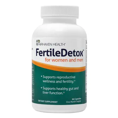 Fairhaven Health FertileDetox for Women & Men, Capsules