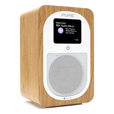 Pure Evoke H3 Portable DAB/DAB+/FM Radio with Bluetooth, Dual Alarms and Full Colour Display - O