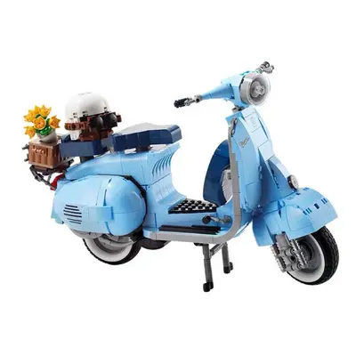 (1106pcs) Roman Holida Vespa Famous Motorcycle City Moto Assembled Building