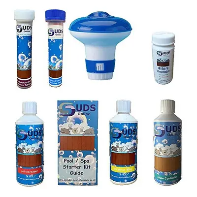 SUDS-ONLINE Small Swimming Pool Starter Kit - Perfect for 8ft /10ft /12ft /18ft /24ft