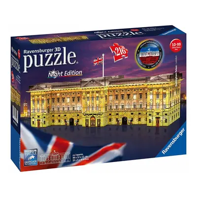 Ravensburger 216pc 3D Jigsaw Puzzle Buckingham Palace Night Edition