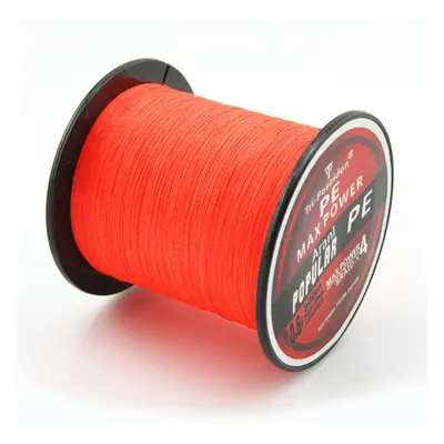 (Red, 1) 300M Tri-Poseidon Series Japan PE Spectra Braided Fishing Line 8-60LB