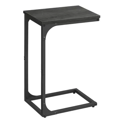 VASAGLE C-Shaped End Table Small Side Table for Couch Sofa Table with Metal Frame for Living Roo