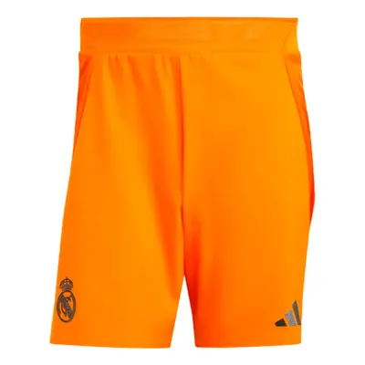 (S) Real Madrid Authentic Away Shorts (Orange)