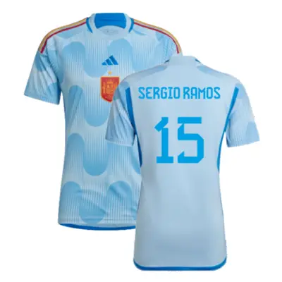 (XXL) Spain Away Shirt (Sergio Ramos 15)