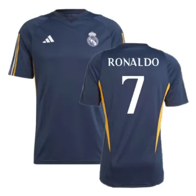 (XL) Real Madrid Training Shirt (Legend Ink) (Ronaldo 7)