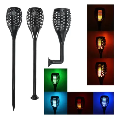 (96 LED) 33/51/66/96 LED Solar Torch Dance Flickering Flame Light Outdoor Yard Waterproof