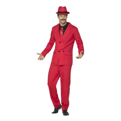 (XL R, Red) Smiffys Mens Zoot Costume Suit Set