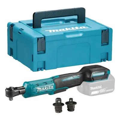 Makita DWR180Z 18v LXT Ratchet Wrench 1/4" Or 3/8" Square Drive Bare + Makpac