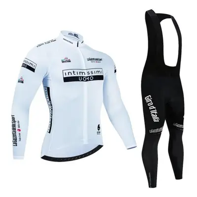 (white, S) Tour Of Italy Cycling Jersey Set Premium Anti-uv Long Sleeve Downhill Cycling Suit Au