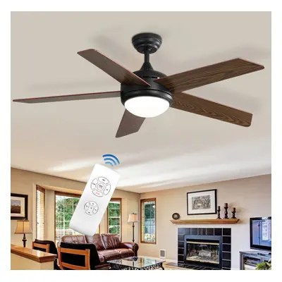 5 Blade Dimmble LED Ceiling Fan Light with Remote Control Inch