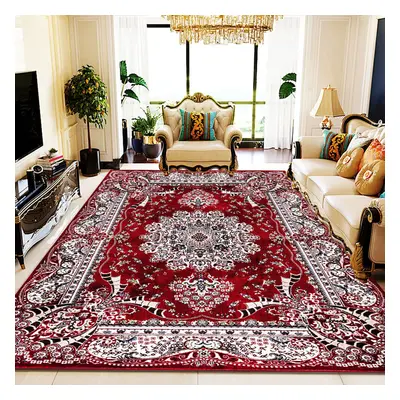 (Red- RADA RUG, x cm ) Luxury Large Traditional Rugs Bedroom Living Room Floor Mats