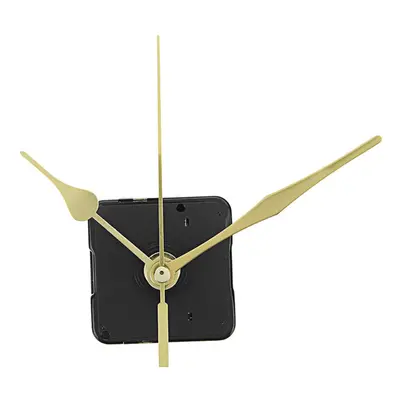 10pcs 20mm Shaft Length Gold Hands Quartz Wall Clock Silent Movement Mechanism Repair Parts