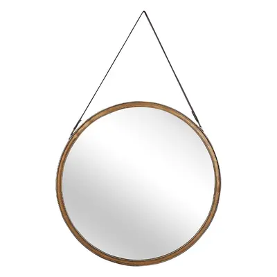 Wall Mirror AUTUN cm cm Metal Gold