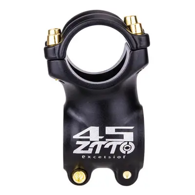 (Black) 45mm Degree 31.8mm High Strength Aluminium Alloy Bicycle Handlebar Mountain Bike Handleb