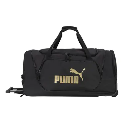 PUMA Evercat 28"" Wanderer Rolling Duffel Bag Black/Gold One Size