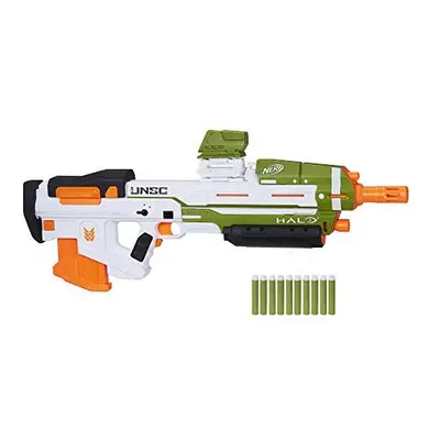 Nerf Halo MA40 Motorised Dart Blaster Ã¢ÃÃ Includes Removable 10-Dart Clip, Official Nerf Elit