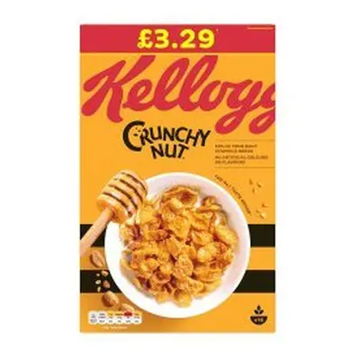 Kellogg's Crunchy Nut Cereal 500g (Pack of 8)