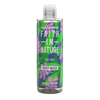 Faith In Nature Body Wash - Tea Tree -400ml ( pack of )