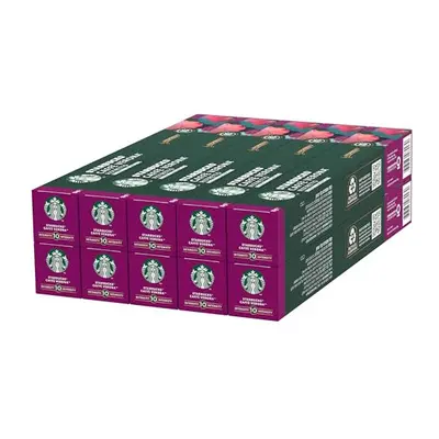 STARBUCKS Caff? Verona by Nespresso, Dark Roast, Coffee Capsules x (100 Capsules)