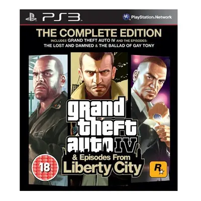 Grand Theft Auto IV: Complete Edition (PS3)