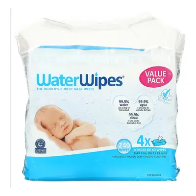 Water Wipes, Baby Wipes, Fruit Extract, Wipes