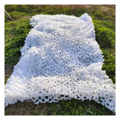 (white, 1.5*30m) Outdoor Camouflage Net Sun Protection For Camping Shooting Hunting Hide Decorat