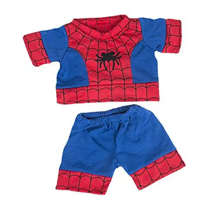 Spiderbear PJ's Teddy Bear Outfit (16")