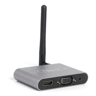 (grey) X6w Plus 4k Wireless Display Receiver 2.4ghz&5ghz Dual-frequency Wireless Dongle With Ext