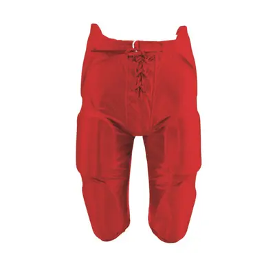 ADULT PANTS-DAZZLE W/PADS-RED-4X