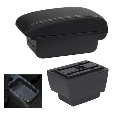 (black,white) For Skoda Fabia Armrest For Skoda Fabia Iii Car Armrest Box Retrofit Parts Storage