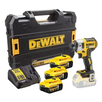 Dewalt DCF887P3 18V XR G2 Brushless Speed Impact Driver - x 5.0ah Batteries