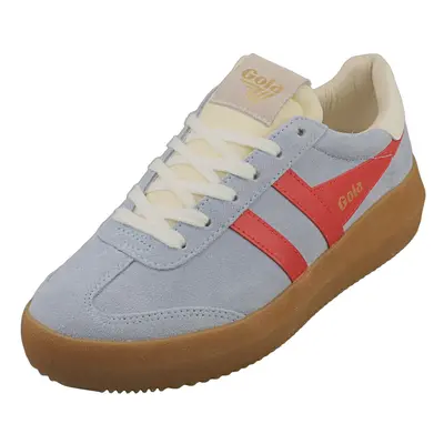 (7) Gola Athena Womens Fashion Trainers in Air Coral