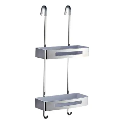 Bagno Stainless Steel Hanging Tier Shower Caddy Bathroom Storage