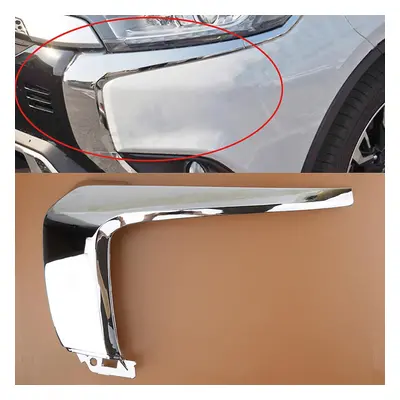 6407a145 Car Front Left Center Chrome Bumper Cover Molding Trim Fit For Mitsubishi Outlander 201