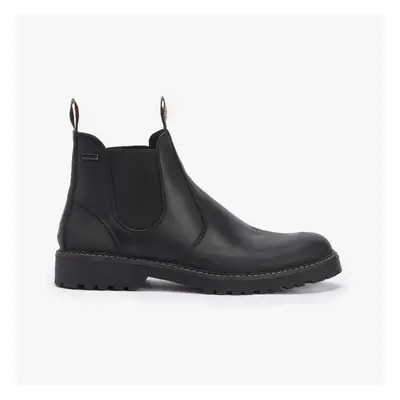 (UK 10, Black) Barbour PATTON Mens Chelsea Boots Black