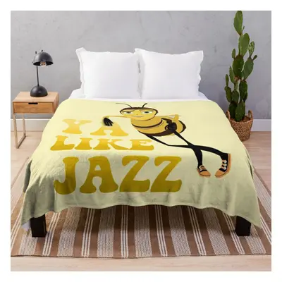 Fleece Throw Blanket "Ya like jazz" The Bee Movie for Sofa Couch Kids x Inches